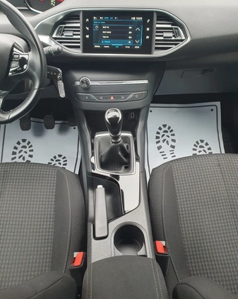 Peugeot 308 cena 37900 przebieg: 173299, rok produkcji 2019 z Warszawa małe 436